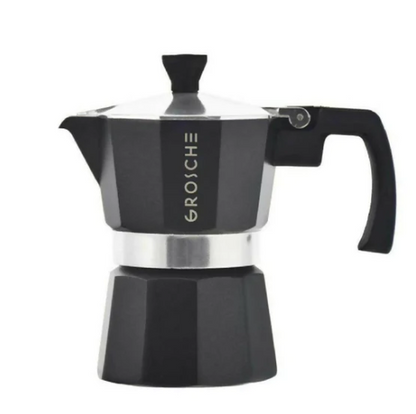 Cafetera Moka Grosche Milano Black 6 Cup